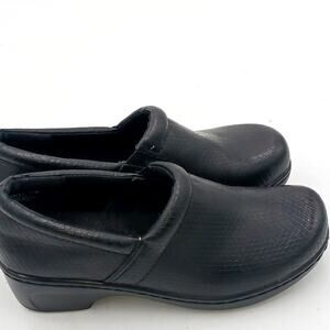 BARE‎ TRAPS WEAR EVER BARKLEY BLACK WOMEN'S CLOGS 7.5M COMFORT SHOES